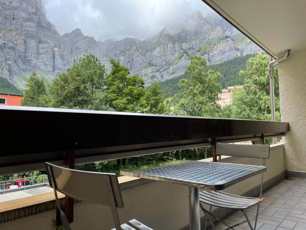 Super Central - Appartement 2,5Pcs A Leukerbad Exterior foto